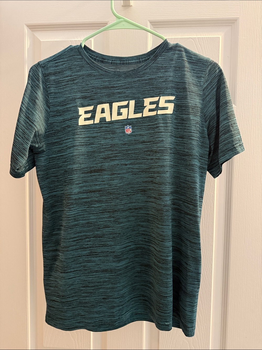 Nike Eagles Kids' Short Sleeve Tee in Teal Heather